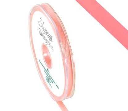 Eleganza Premium Grosgrain Ribbon 6mm x 20m Coral No.79 - Ribbons